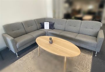 Symphony hjørnesofa, Main Line lys uld